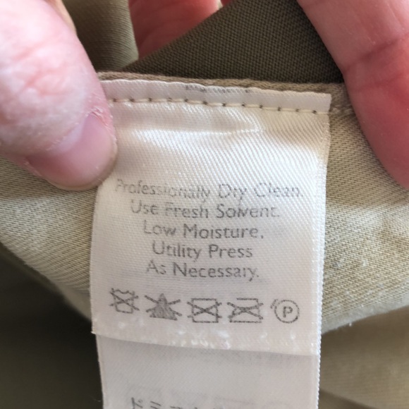 Men’s tan 32/30 cuffed wool Eddie Bauer pants - Picture 3 of 6